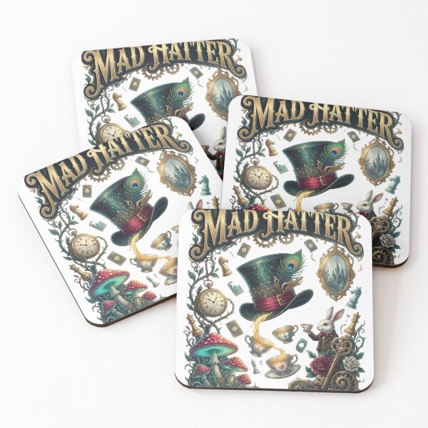Item preview, Mad Hatter | Enchanted Alice in Wonderland Fantasy Art designed and sold by Jen.Lou.