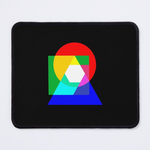 Item preview, Minimalist RGB Spectrum Geometric Tech Pop Art designed and sold by DuckOddity.