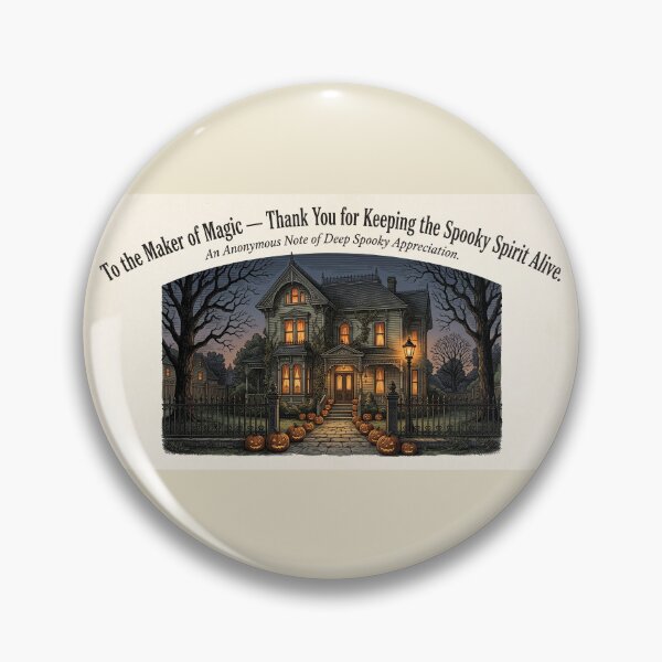 Item preview, Maker of Magic Anonymous Spooky Halloween Appreciation Note designed and sold by Whimwick.