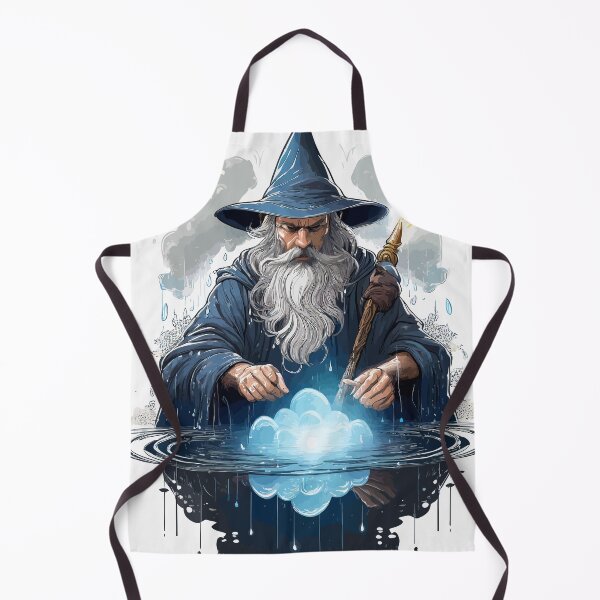 Item preview, The Wizard of Raindrops designed and sold by bb-15artstudio.