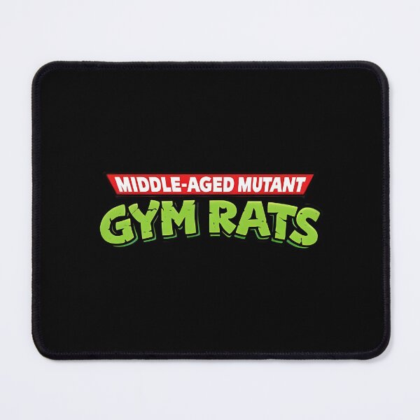 Item preview, Middle-Aged Gym Rats - Funny Gym Shirt designed and sold by jyneliam.