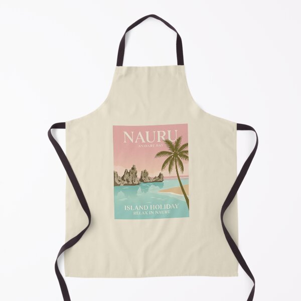 Item preview, Minimalist Nauru Holiday Anibare Bay Tropical Paradise designed and sold by DuckOddity.