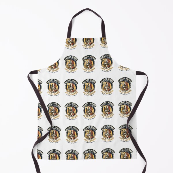 Item preview, Basset Hound Jazz Lounge Saxophone Music Musician designed and sold by PictoVibe.