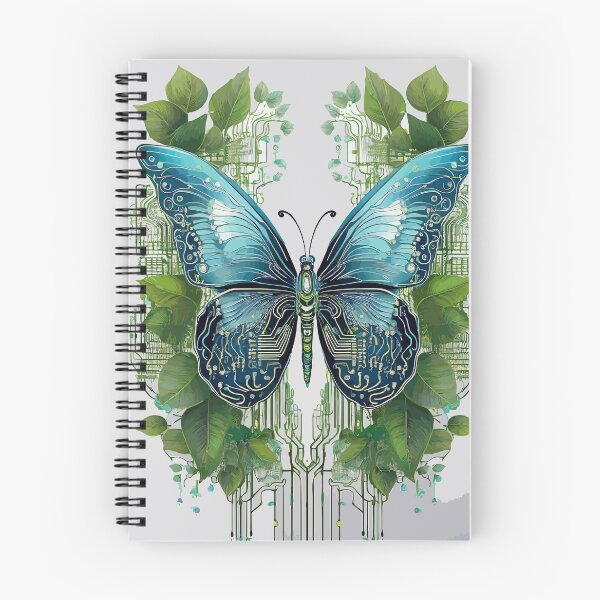 Item preview, The Butterfly Circuit Jungle designed and sold by bb-15artstudio.