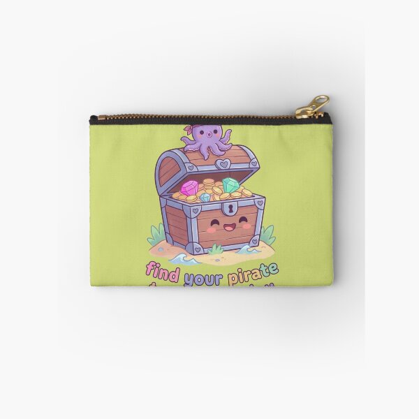 Item preview, Cute Pirate Octopus Treasure Design | Kawaii Sea Adventure Artwork | Pirate Theme designed and sold by morning sun.
