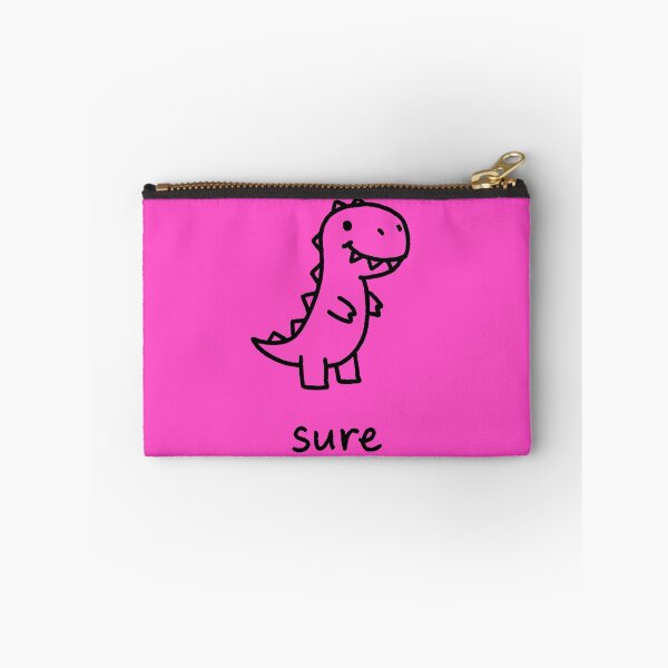 Item preview, Cute Dinosaur “Sure” Reaction Meme designed and sold by PreeCha Art & Co..