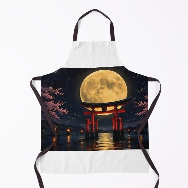 Item preview, Torii Gate with Moon designed and sold by kocha-014.