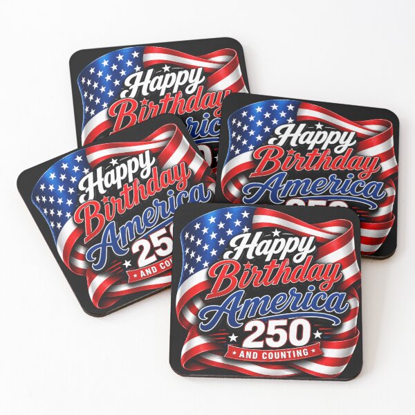 Item preview, HAPPY BIRTHDAY AMERICA! designed and sold by FunneeMugs.