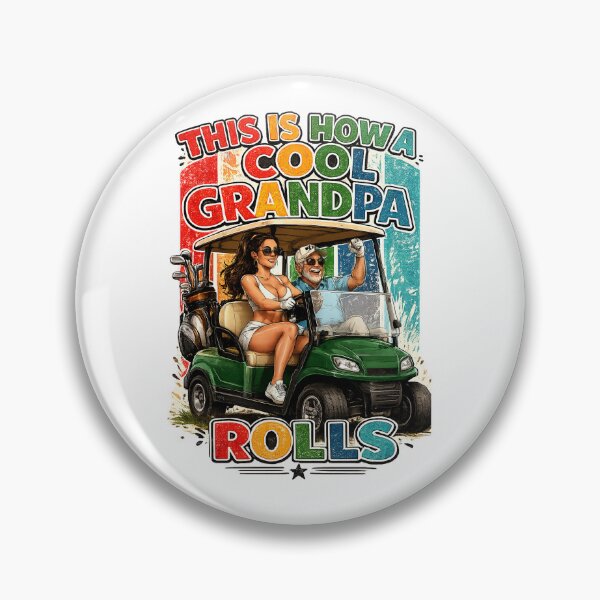 Item preview, This Is How I Roll Funny Golf Cart Pun Cute Golfer designed and sold by QuiteOrbit.