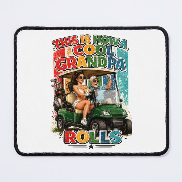 Item preview, This Is How I Roll Funny Golf Cart Pun Cute Golfer designed and sold by QuiteOrbit.