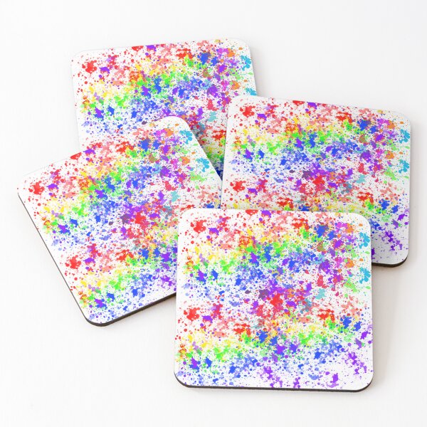 Item preview, Neon Nebula: Vibrant Paint Splatter designed and sold by LiveLearnCreate.