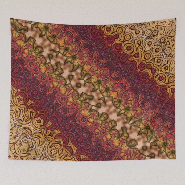 Item preview, Garnet Agate Pattern designed and sold by Shy Fractal Designs.