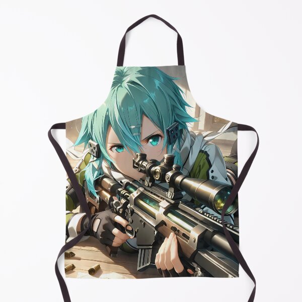 Item preview, Sinon Sword Art Online Determined Indoor Focus designed and sold by Williamhallano.
