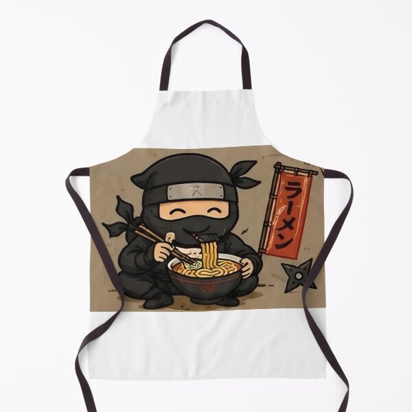 Item preview, Ninja Eating Ramen designed and sold by kocha-014.