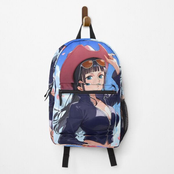 Item preview, Nico Robin One Piece Spring Sky Hat Smile Anime Girl designed and sold by Williamhallano.
