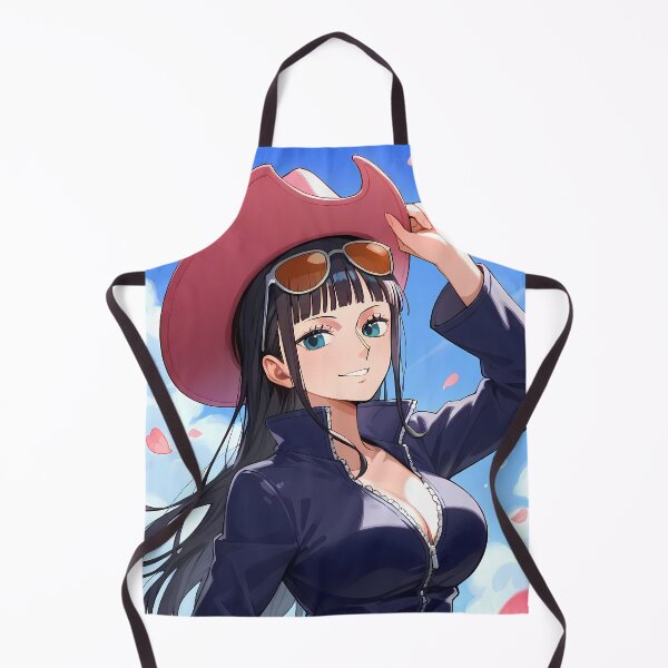 Item preview, Nico Robin One Piece Spring Sky Hat Smile Anime Girl designed and sold by Williamhallano.