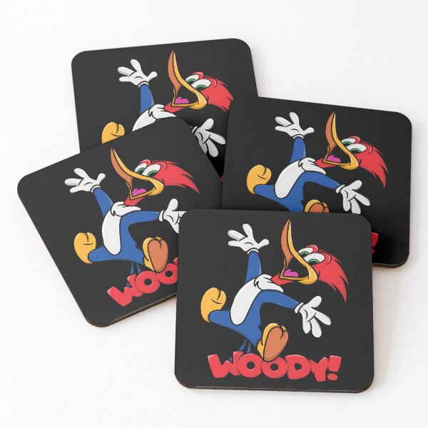 Item preview, Blue Woodpecker Bird Character Head Profile With Sharp Yellow designed and sold by Designerpop.
