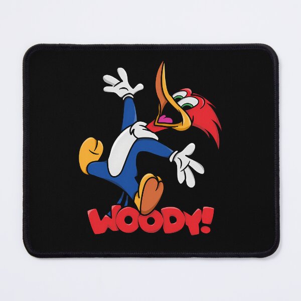 Item preview, Blue Woodpecker Bird Character Head Profile With Sharp Yellow designed and sold by Designerpop.