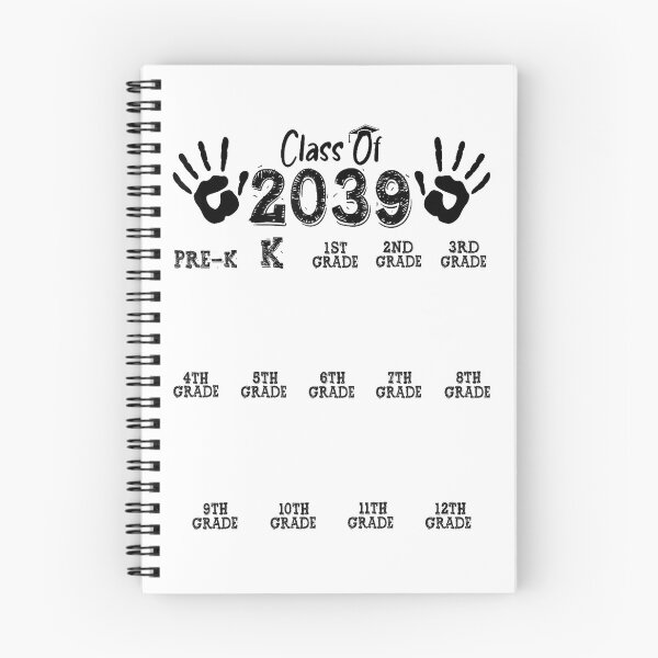 Item preview, Class of 2039 Grow with Me Shirt Handprint Pre-K 12th Grade T-Shirt designed and sold by Othinus.