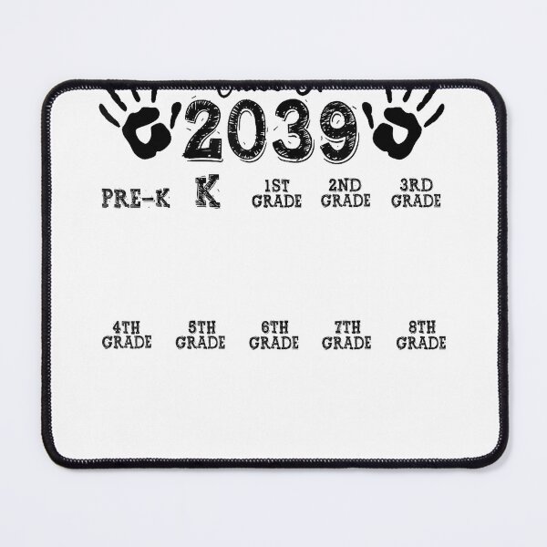 Item preview, Class of 2039 Grow with Me Shirt Handprint Pre-K 12th Grade T-Shirt designed and sold by Othinus.