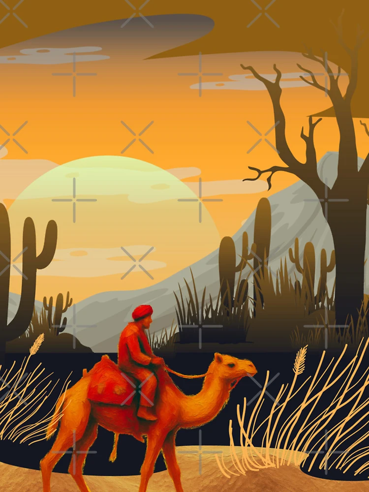 Thumbnail 4 of 4, iPhone Case, Camel Ride designed and sold by AppealingVibes.