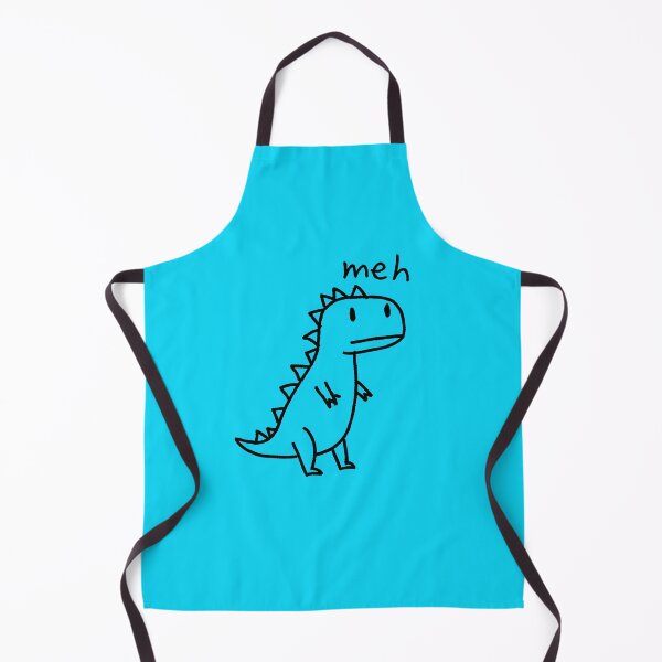 Item preview, Minimal Dinosaur “Meh” Mood Meme designed and sold by PreeCha Art & Co..