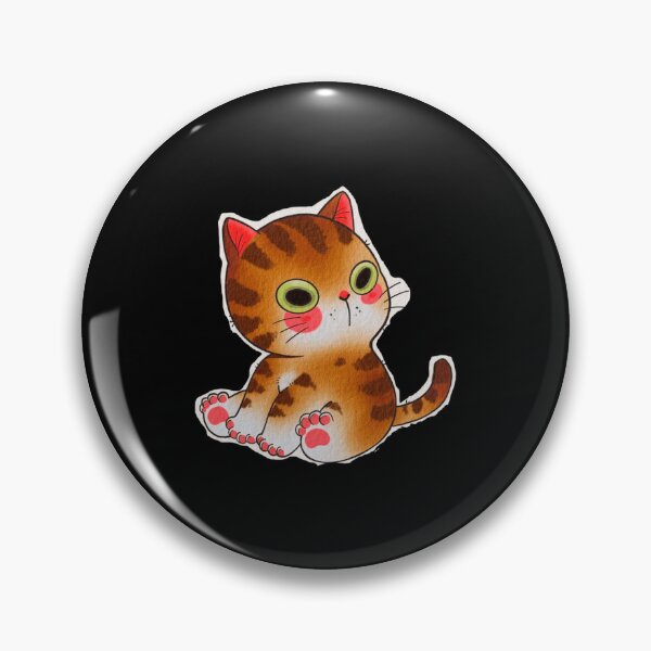 Item preview, Cute Calico Cat Sitting Cartoon Illustration designed and sold by Vekonn.