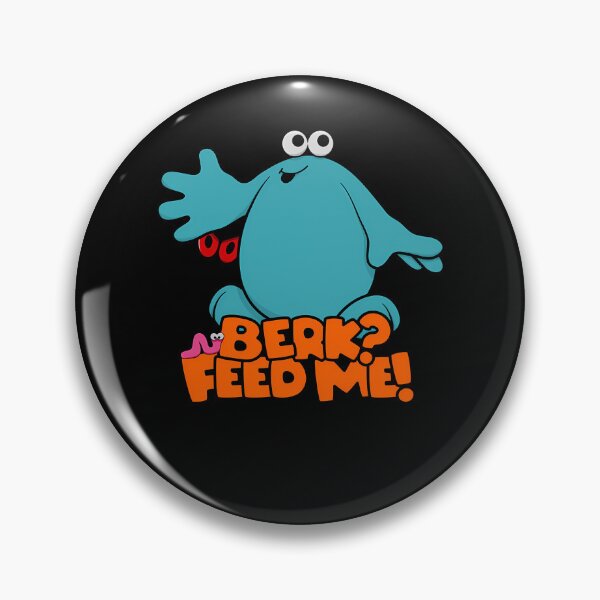 Item preview, Big Eyed Blue Monster Character Sitting Peacefully With Small designed and sold by Designerpop.
