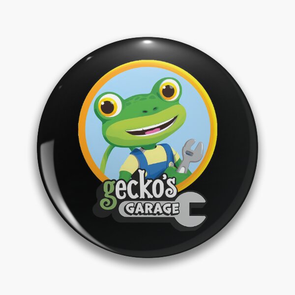 Item preview, Smiling Green Lizard Character Wearing Yellow Mechanics designed and sold by Designerpop.