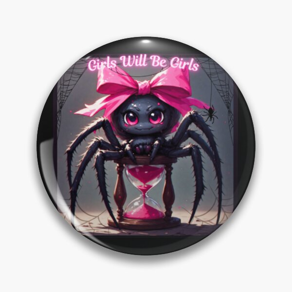 Item preview, Girls Will Be Girls Spider 3 designed and sold by Squeekie D's Silly Tees.