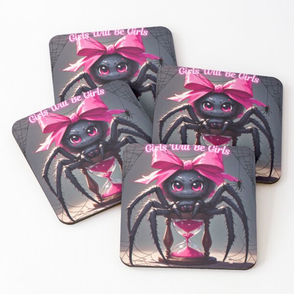 Item preview, Girls Will Be Girls Spider 3 designed and sold by Squeekie D's Silly Tees.