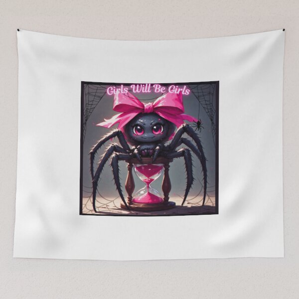 Item preview, Girls Will Be Girls Spider 3 designed and sold by Squeekie D's Silly Tees.