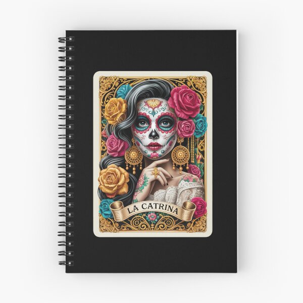 Item preview, La Catrina Tarot Day Of Dead Mexican Vintage designed and sold by charoen-design.