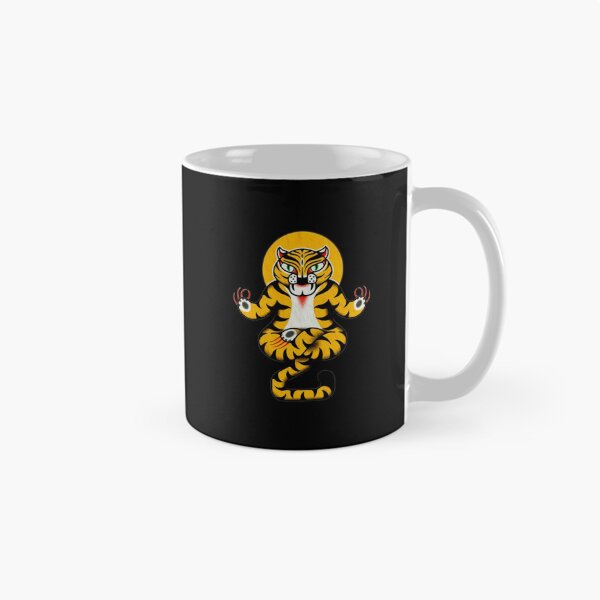 Item preview,  Zen Meditating Tiger Yoga Cartoon Illustration designed and sold by Vekonn.