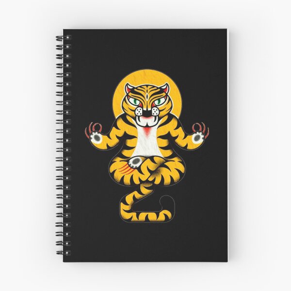 Item preview,  Zen Meditating Tiger Yoga Cartoon Illustration designed and sold by Vekonn.