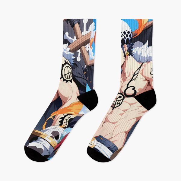 Item preview, Trafalgar Law One Piece Ocean Flame Heroic Look designed and sold by GABRIELMURPHY.
