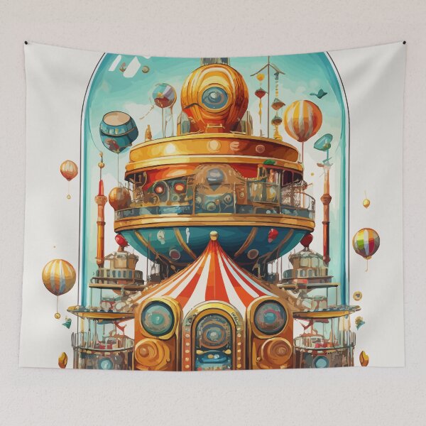 Item preview, The Time Capsule Carnival designed and sold by bb-15artstudio.