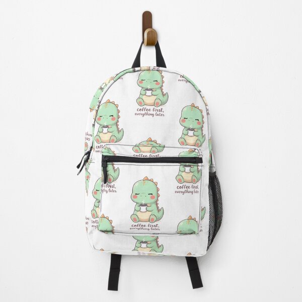 Item preview, Cute Dinosaur Coffee First Everything Later designed and sold by PreeCha Art & Co..