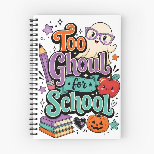 Item preview, Boo-tiful Back to School Summerween Artwork designed and sold by Ned_Studio.