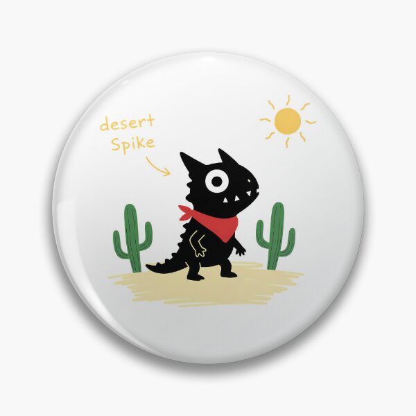 Item preview, Desert Spike - Lizard designed and sold by SilhouCreatures.