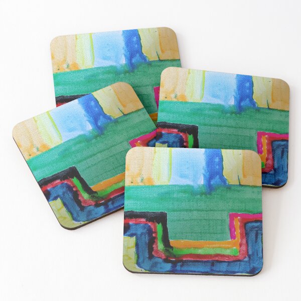 Item preview, HORIZON CODE Abstract landscape/cityscape designed and sold by MadebyMorgie.