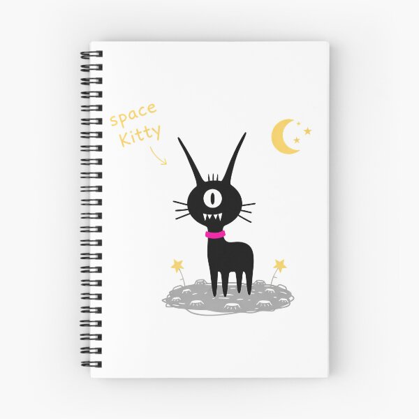 Item preview, Space Kitty - Alien Cat designed and sold by SilhouCreatures.