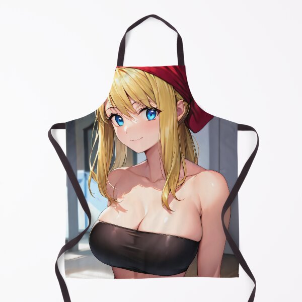 Item preview, Winry Rockbell Fullmetal Alchemist Red Bandana Smile Portrait designed and sold by B5fivemerch.
