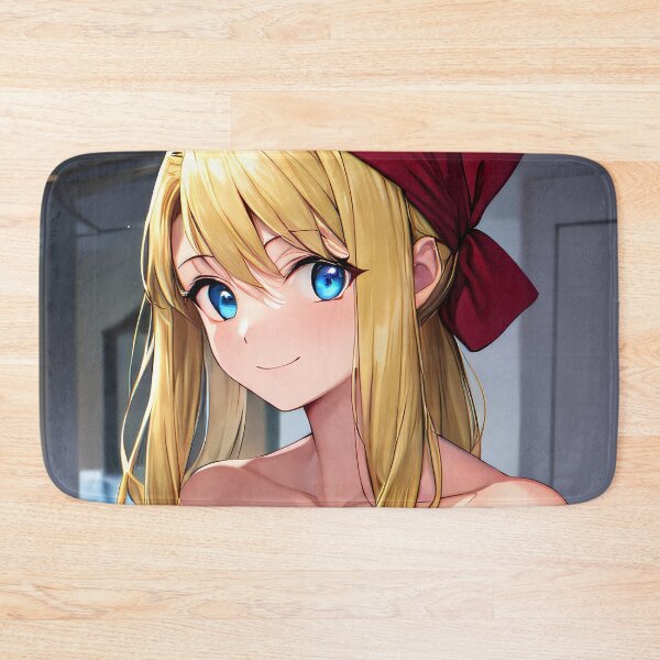 Item preview, Winry Rockbell Fullmetal Alchemist Red Bandana Smile Portrait designed and sold by B5fivemerch.