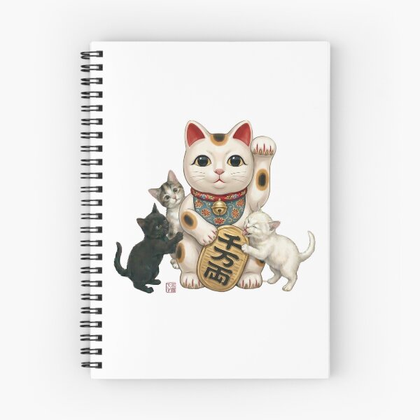 Item preview, Japanese Maneki Neko and Triplet Cats designed and sold by JapanekoGallery.