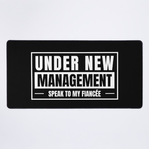 Item preview, Under New Management Fiance Groom Gift designed and sold by Dondonmart.