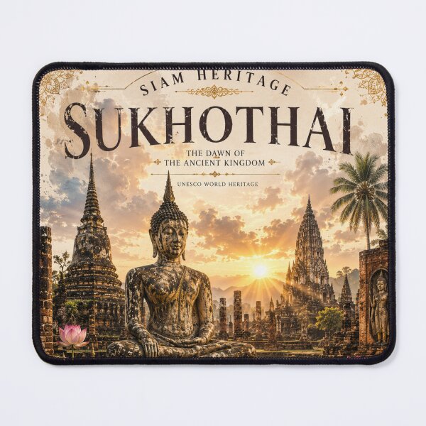 Item preview, Siam Heritage SukhoThai The dawn of Ancient Kingdom Thailand unesco world heritage,brafdesign  designed and sold by Brafdesign.