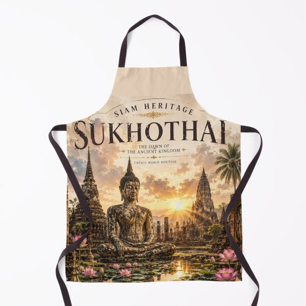 Item preview, Siam Heritage SukhoThai The dawn of Ancient Kingdom Thailand unesco world heritage,brafdesign  designed and sold by Brafdesign.