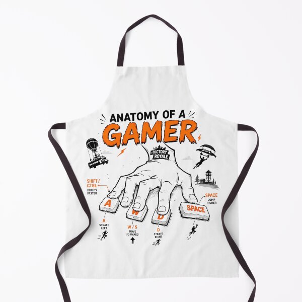 Item preview, Anatomy of a gamer designed and sold by FORTNITEFILTHYBANTER.