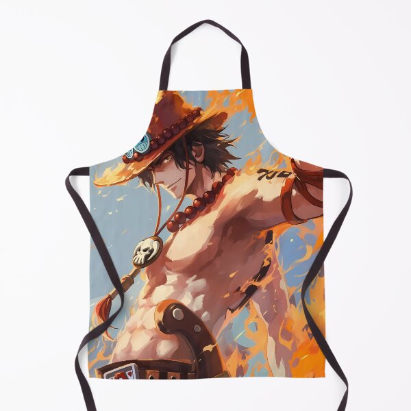 Item preview, Portgas D Ace One Piece Bright Flame Smile designed and sold by B5fivemerch.